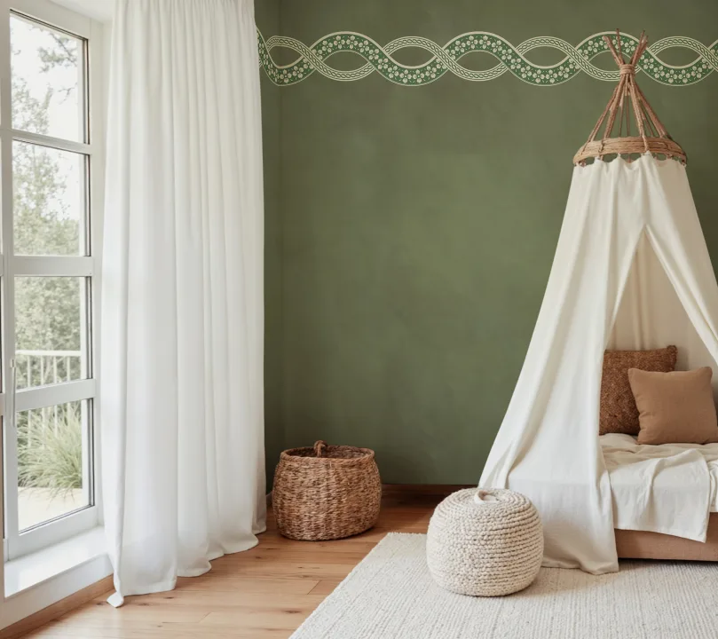 Elegance Woven: Warkocz kość słoniowa