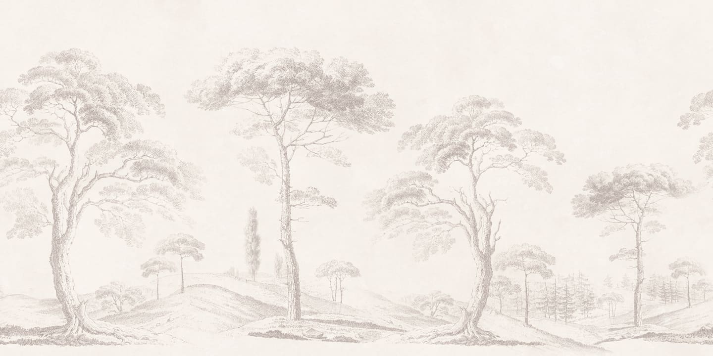Estudios Elegantes de Árbol en Beige