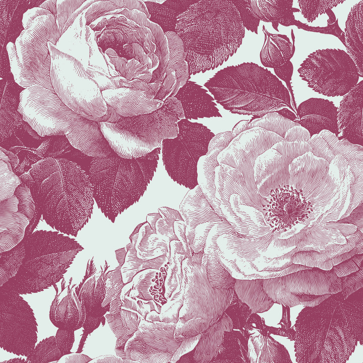 Vintage Pink Roses
