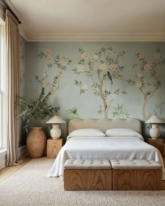 Birdsong Garden, Light Blue