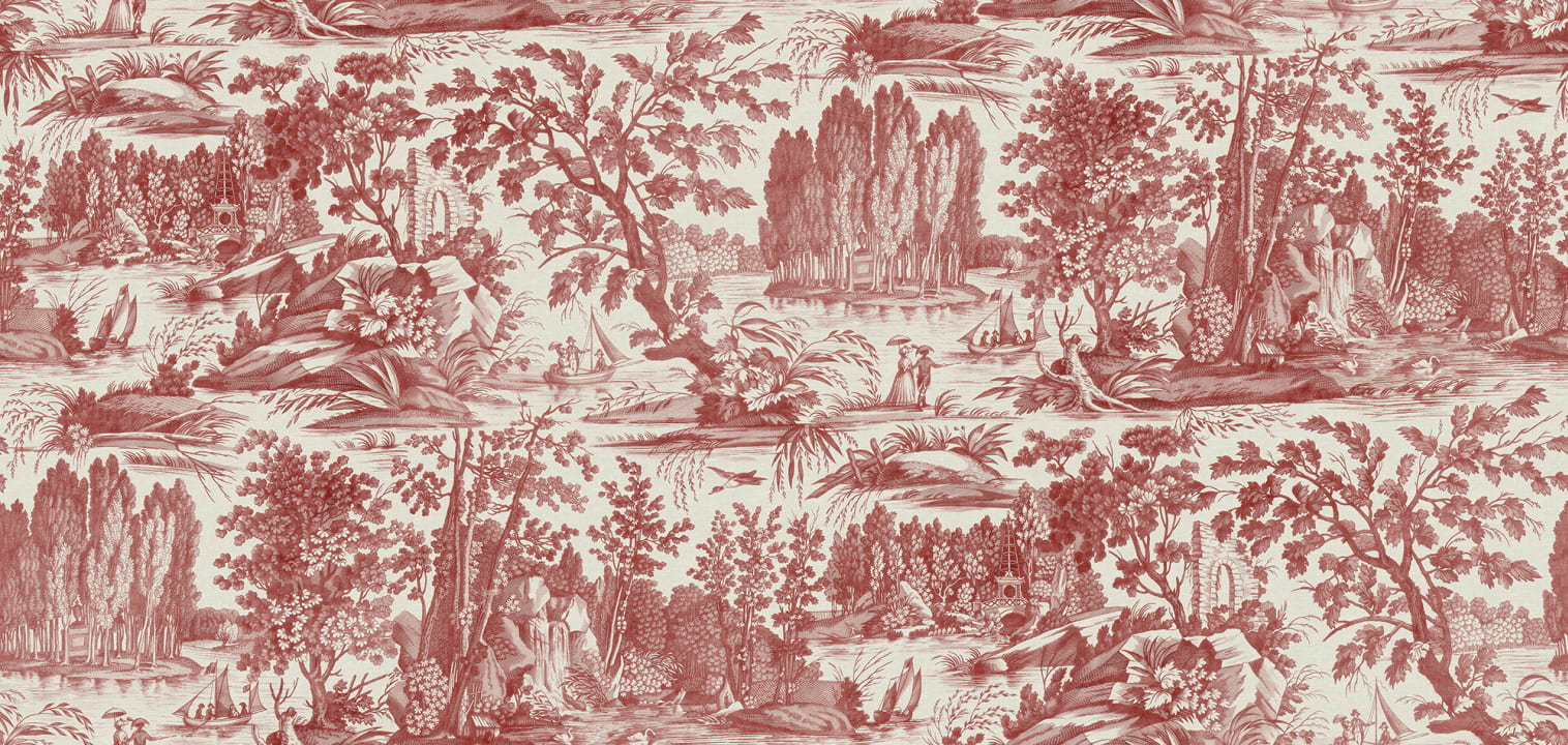 Verdant Toile, Red