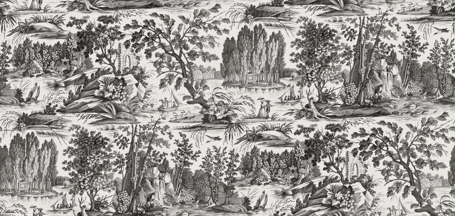 Verdant Toile, Black