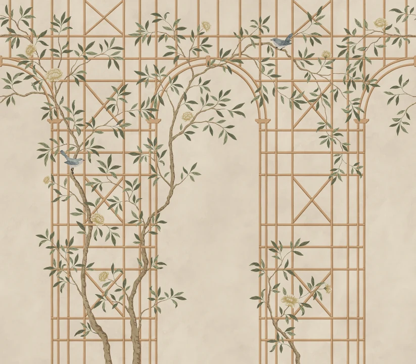 Elegancia Refinada con Estilo Chinoiserie