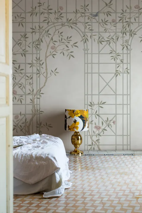 Chinoiserie Trellis: Elegantie in Licht
