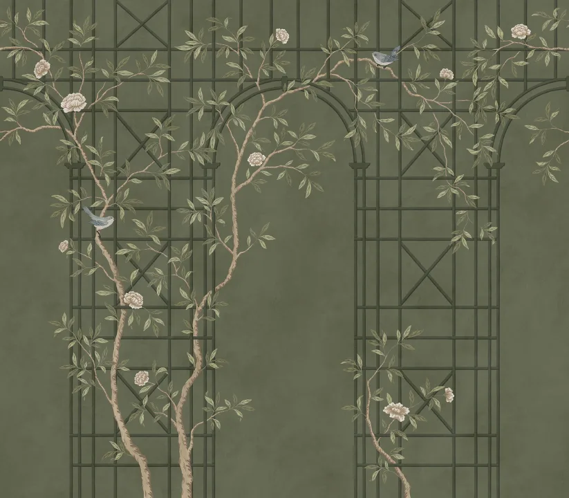 Umarme Eleganz mit Chinoiserie Trellis