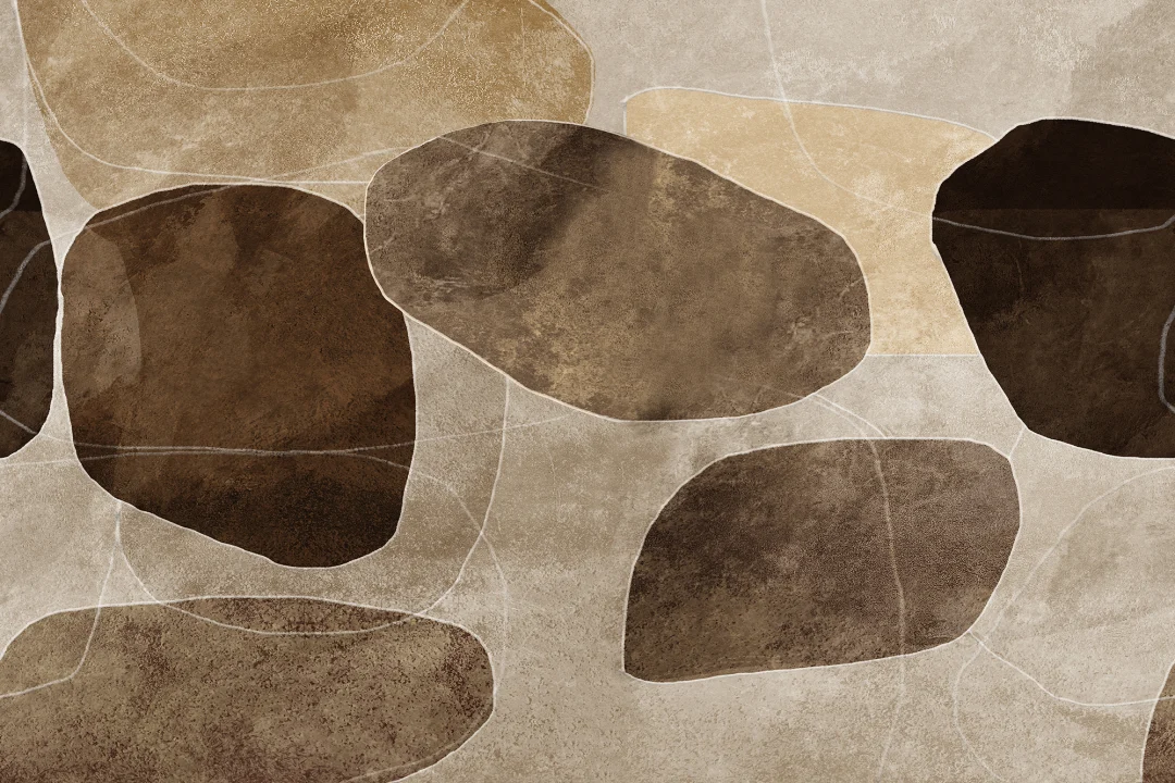 Embrace Earth's Tones with Geometric Flair