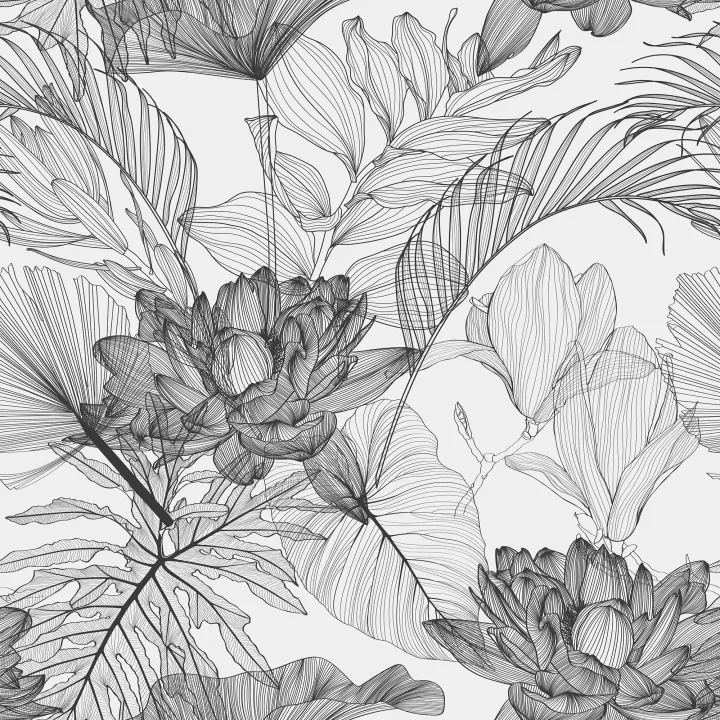 Otkrijte Graphic Flora u klasičnom monokromatskom izdanju