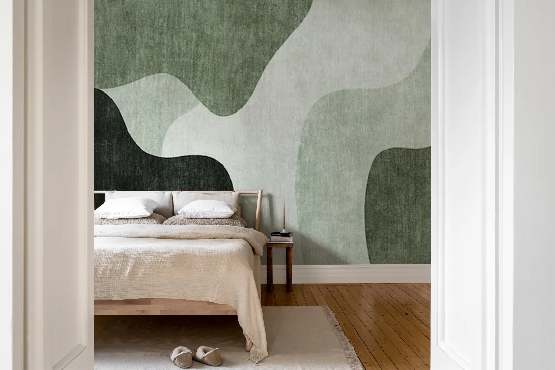 Abstract Patches, Green