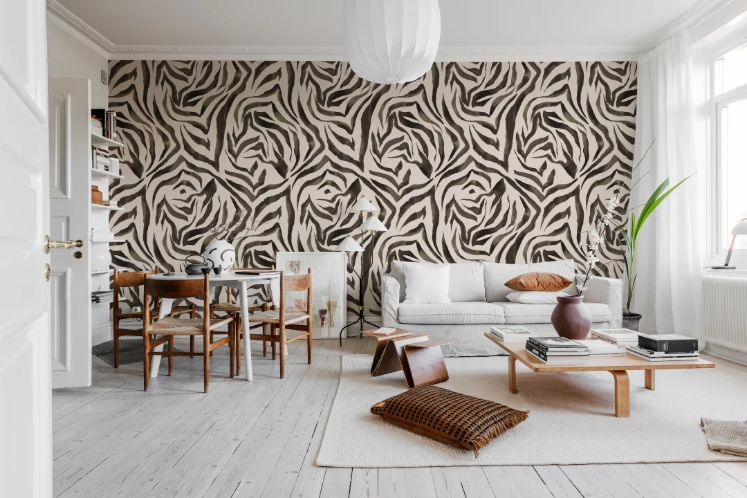 Luxury Zebra, Walnut