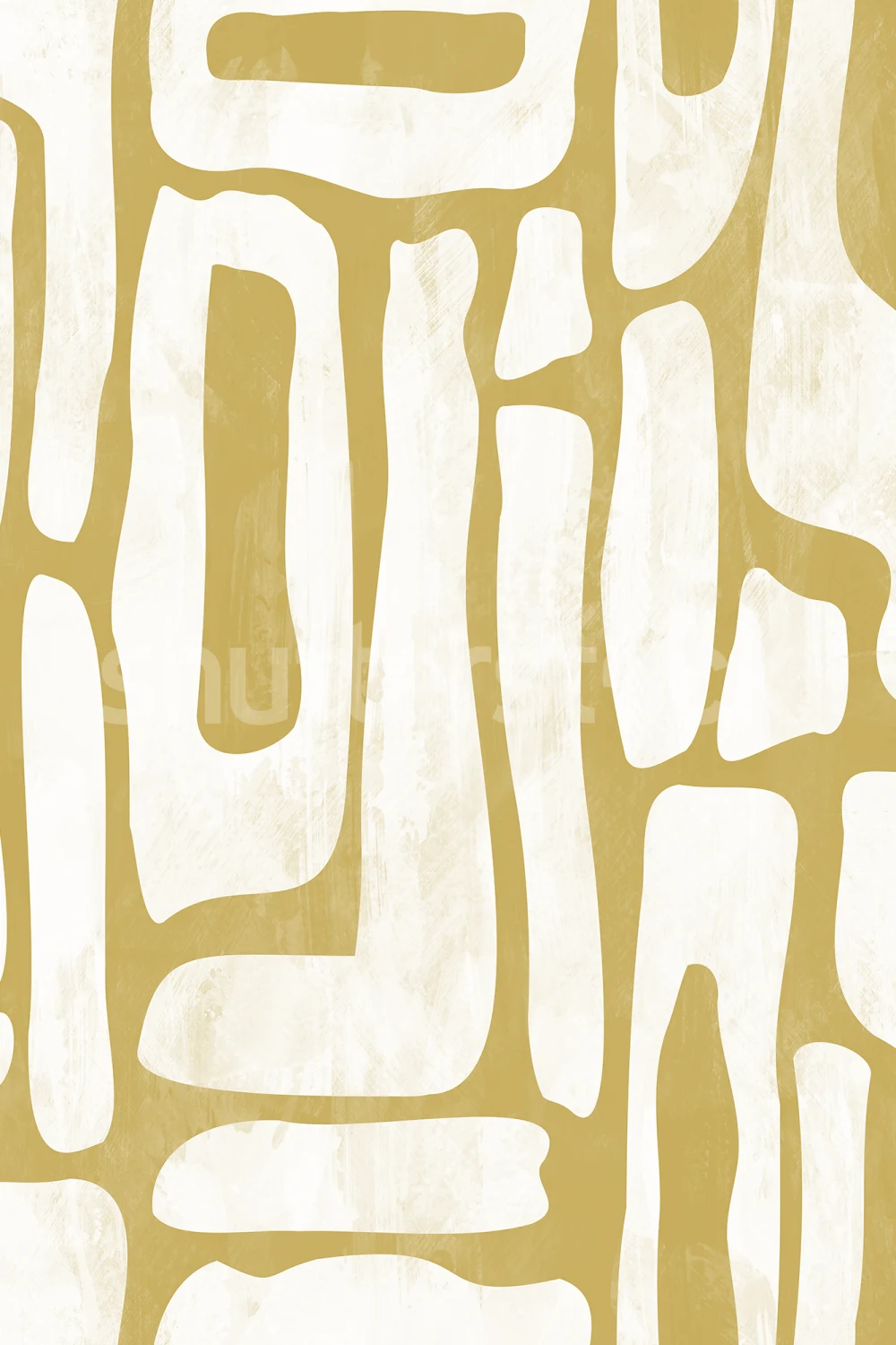 Cheerful Yellow Geometry
