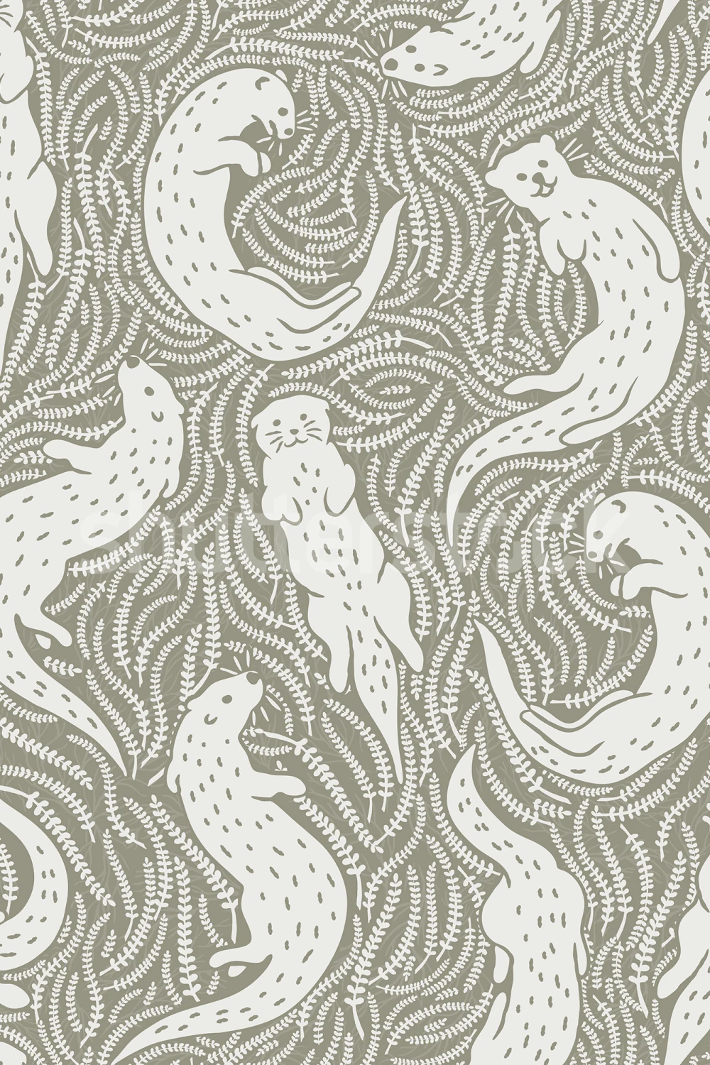 Beige Otter Whimsy