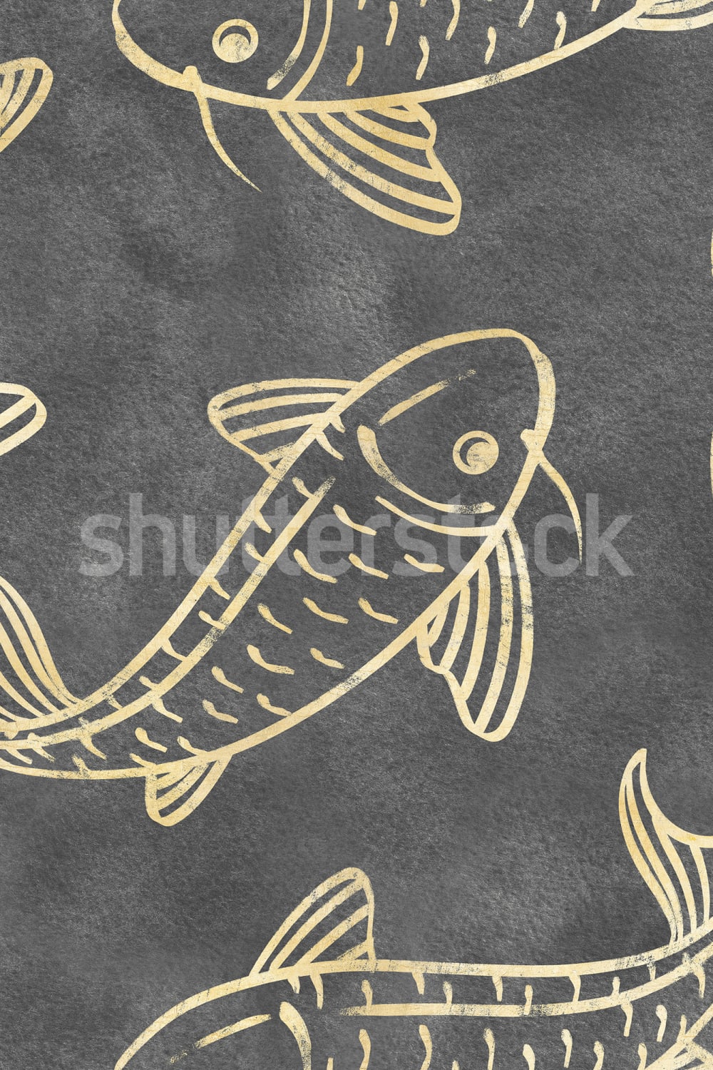 Gold Koi Eleganz