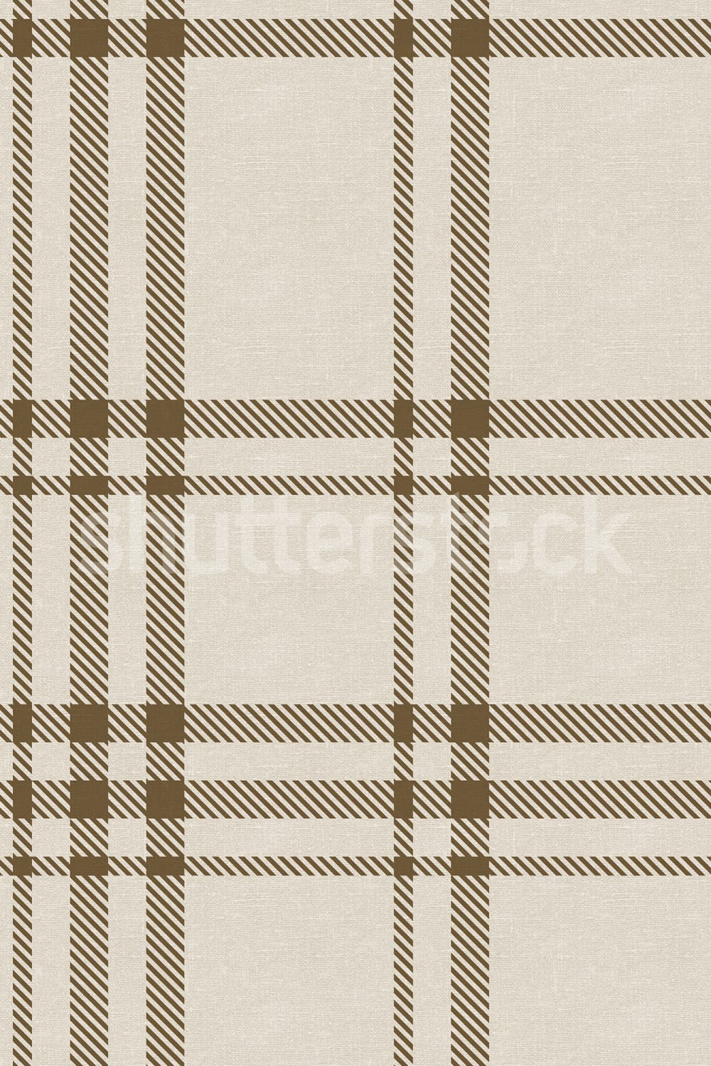 Sophisticated Brown Check