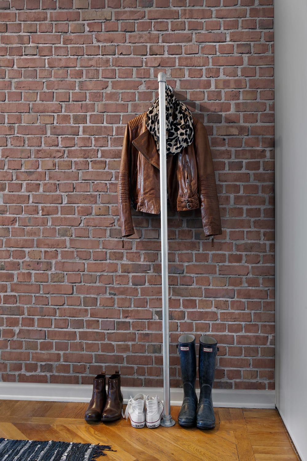 Realistic Red Brick Wallpaper Mural