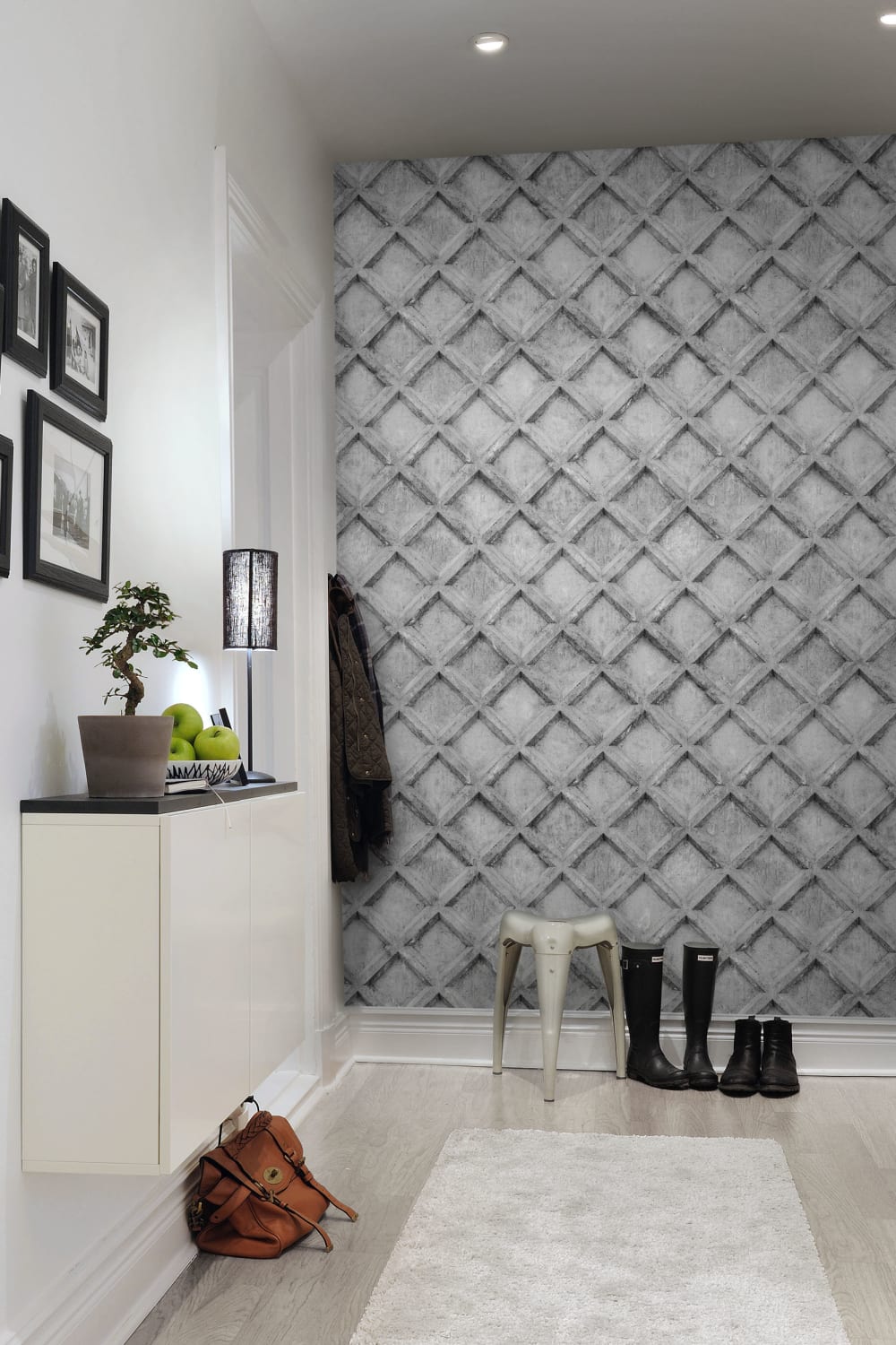 Concrete wall mural for kitchen or any other room