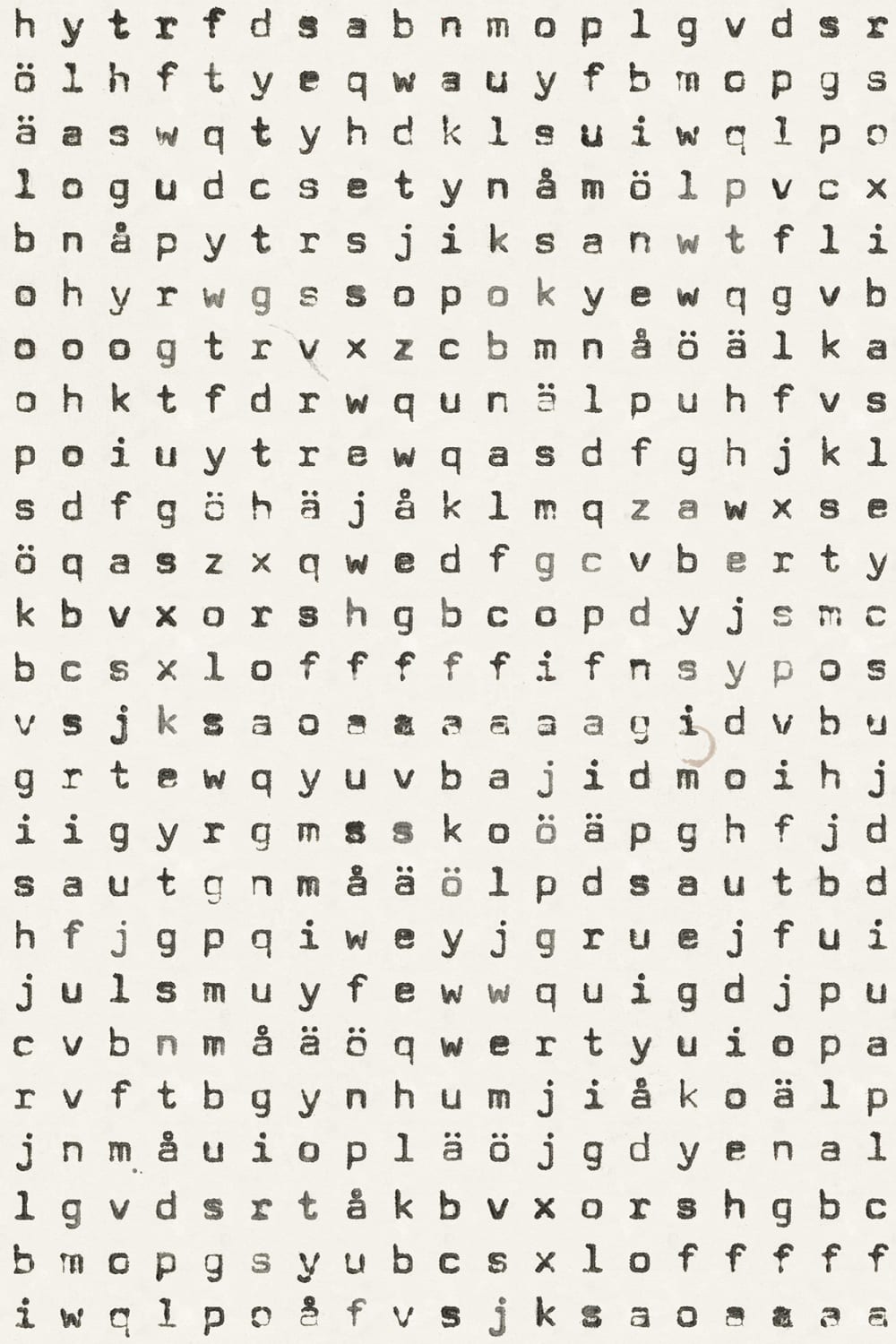 Magia en 26 partes.