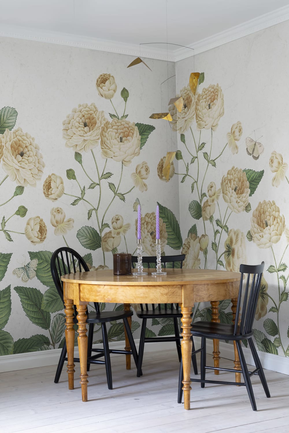 Ranunculus and Butterflies