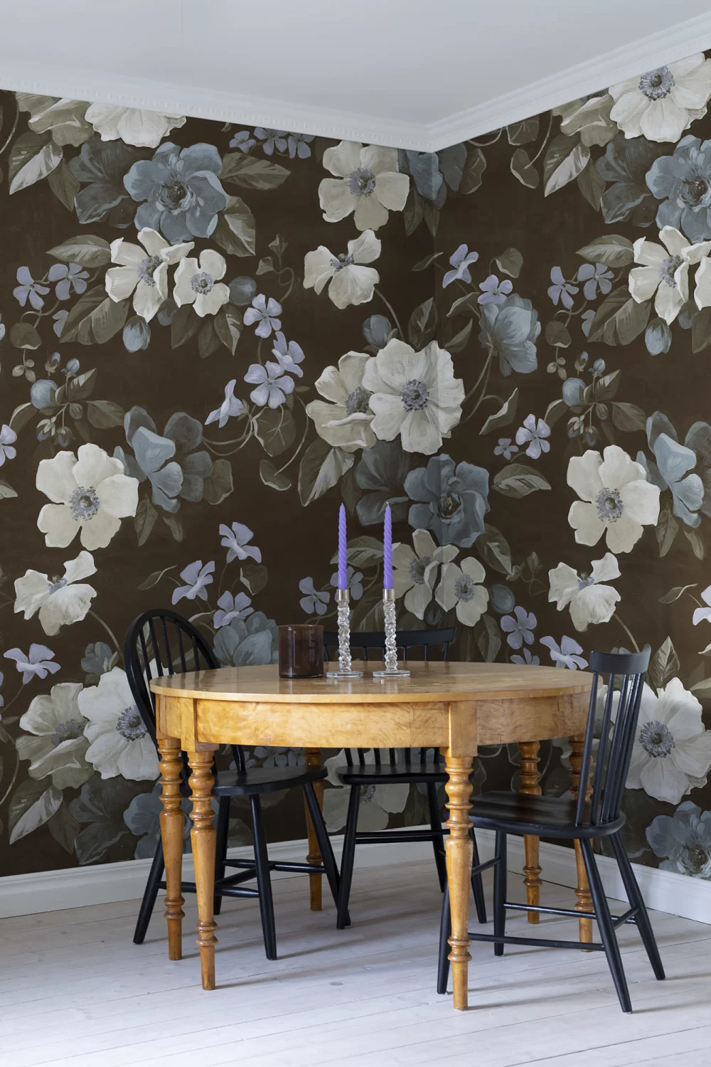 Hand-painted Vintage Flowers