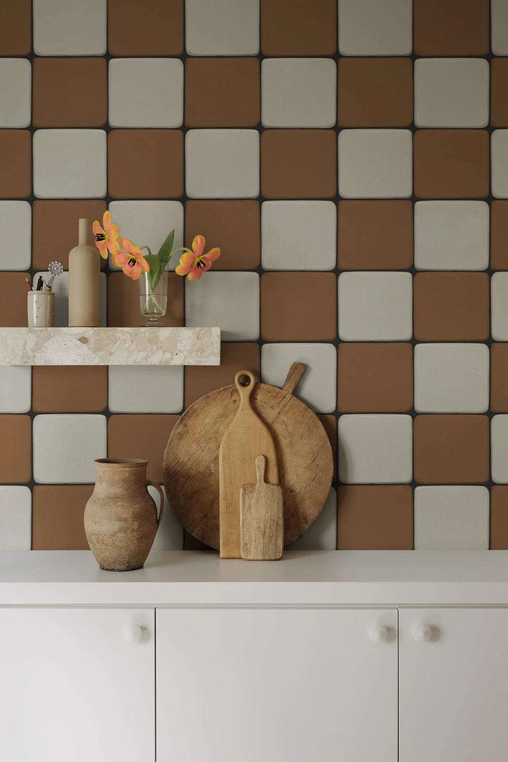 Azulejos autênticos feitos à mão