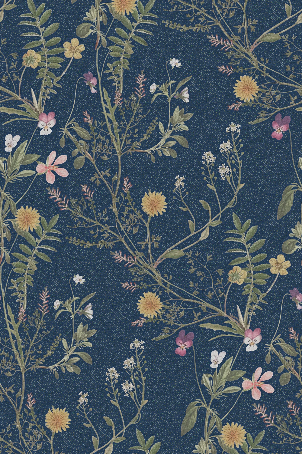 Storm Flowers, Ocean Blue	