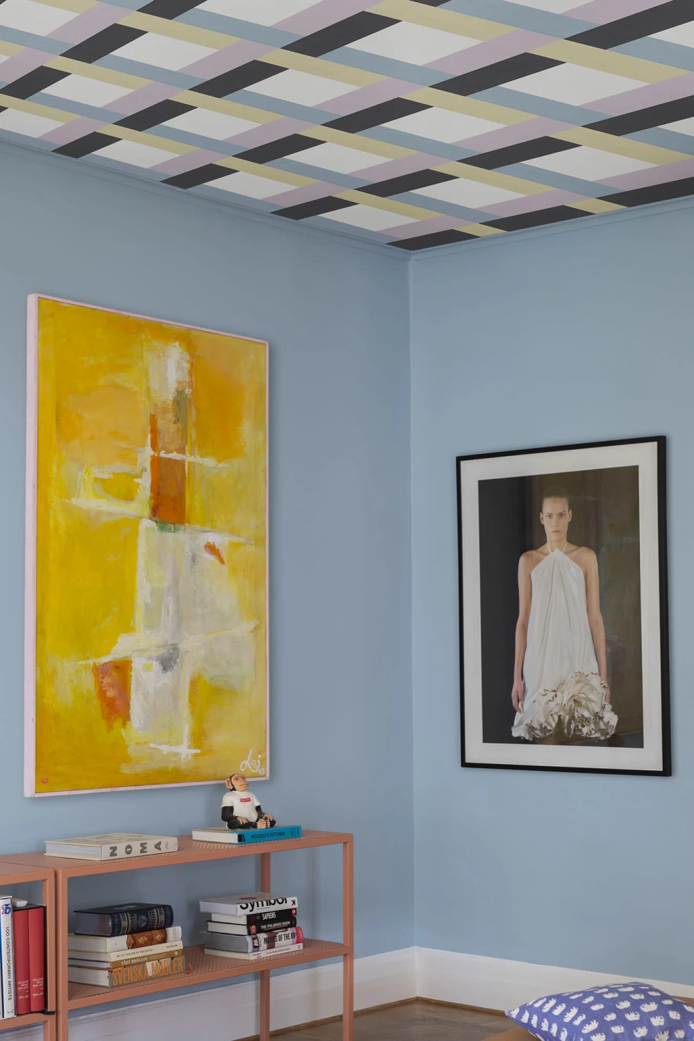 Kleurrijk maximalistisch behang op maat