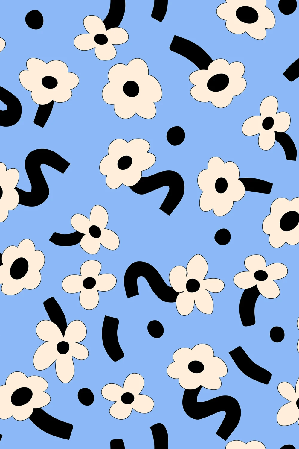 Popping Flower Design