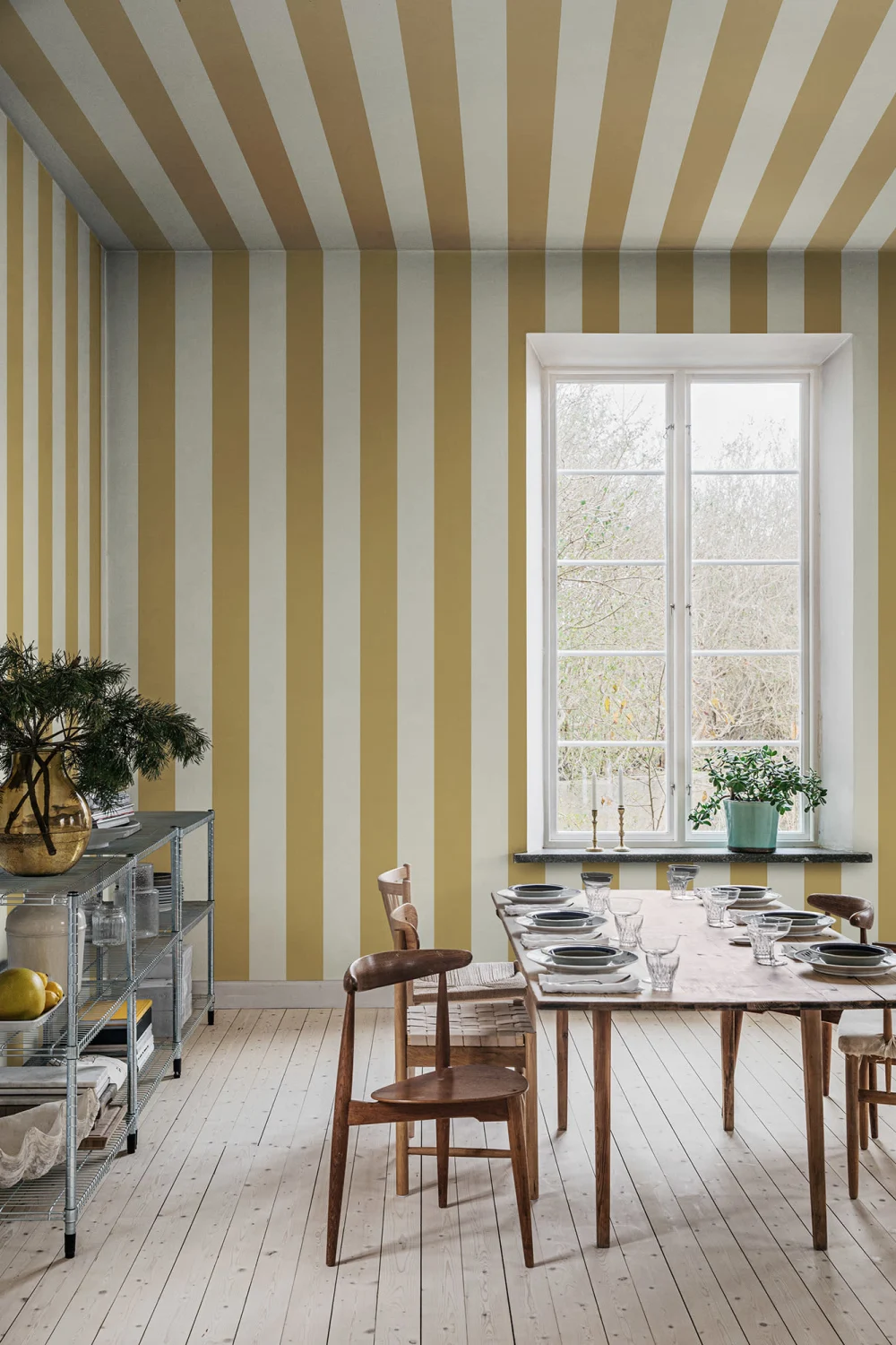 Mosterd streep plezier