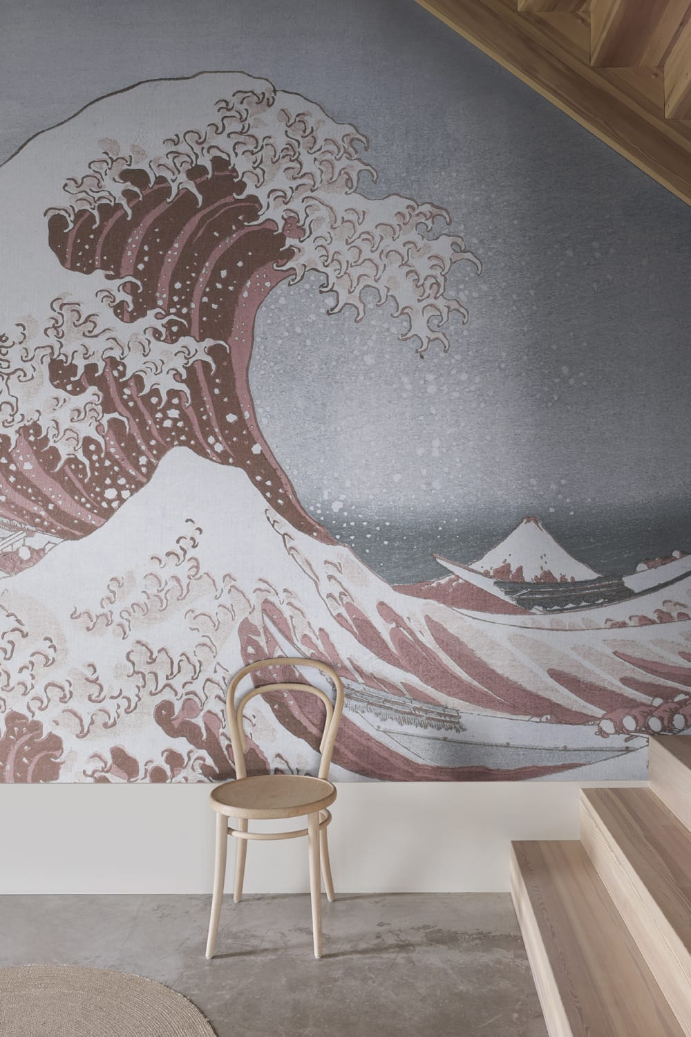 Dusty Pink Wave 