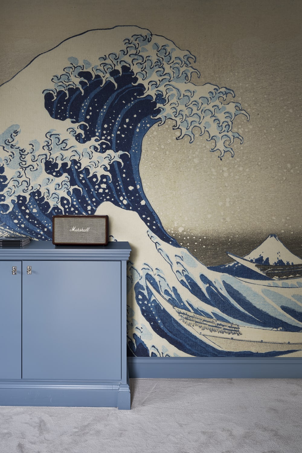 Famous Wave Woodcut 