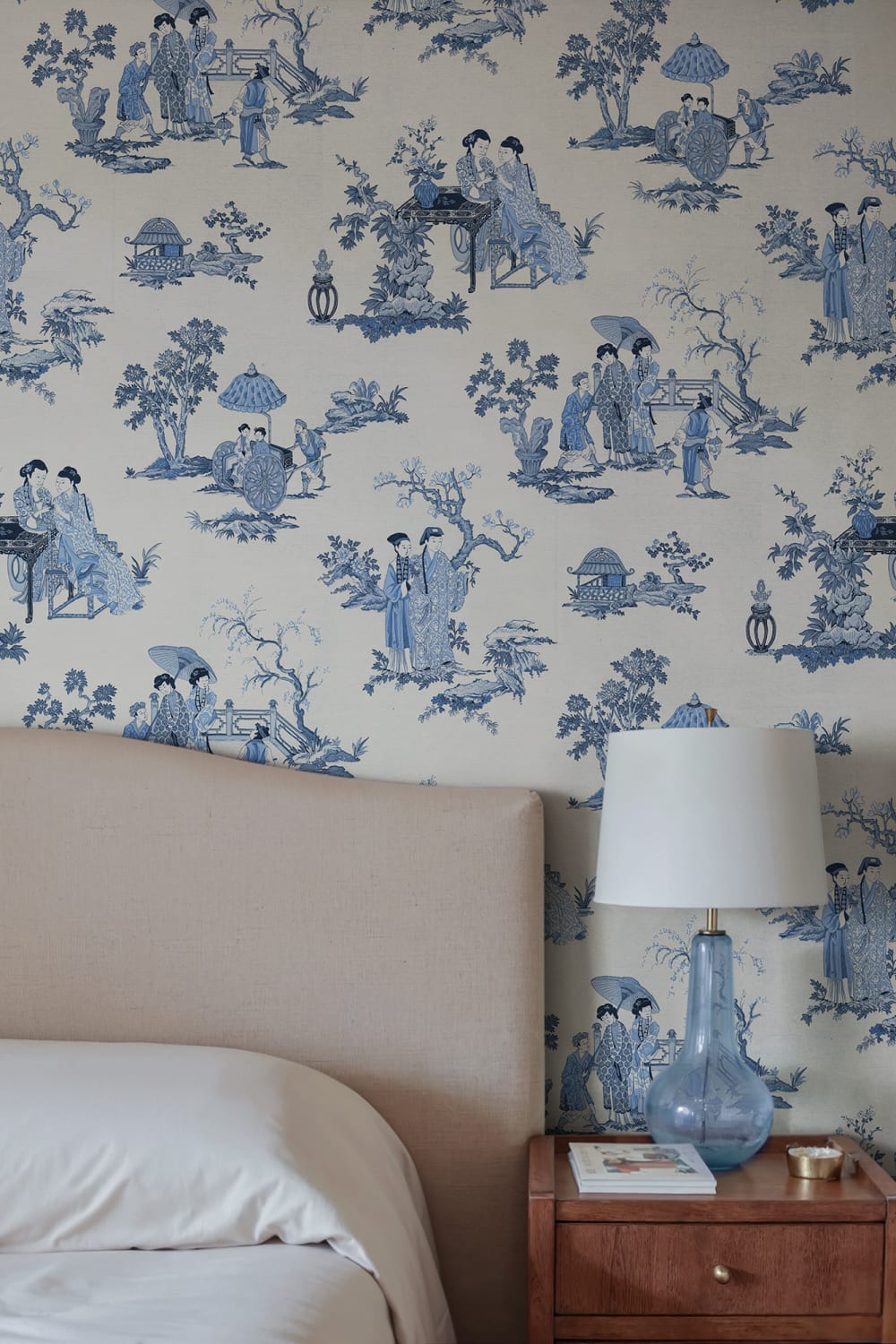 Blue Toile Elegance