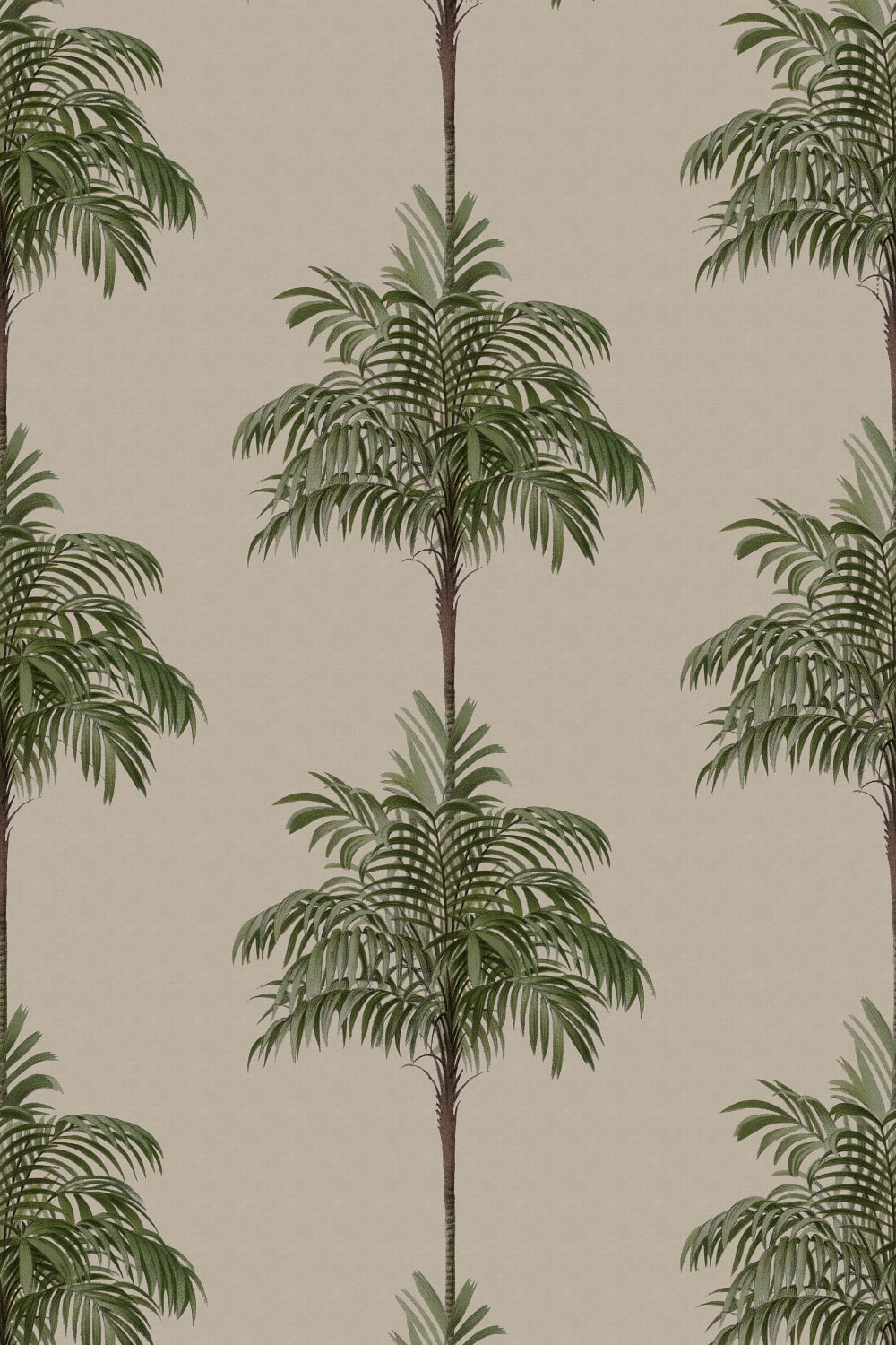 Κομψό Palm ρίγες