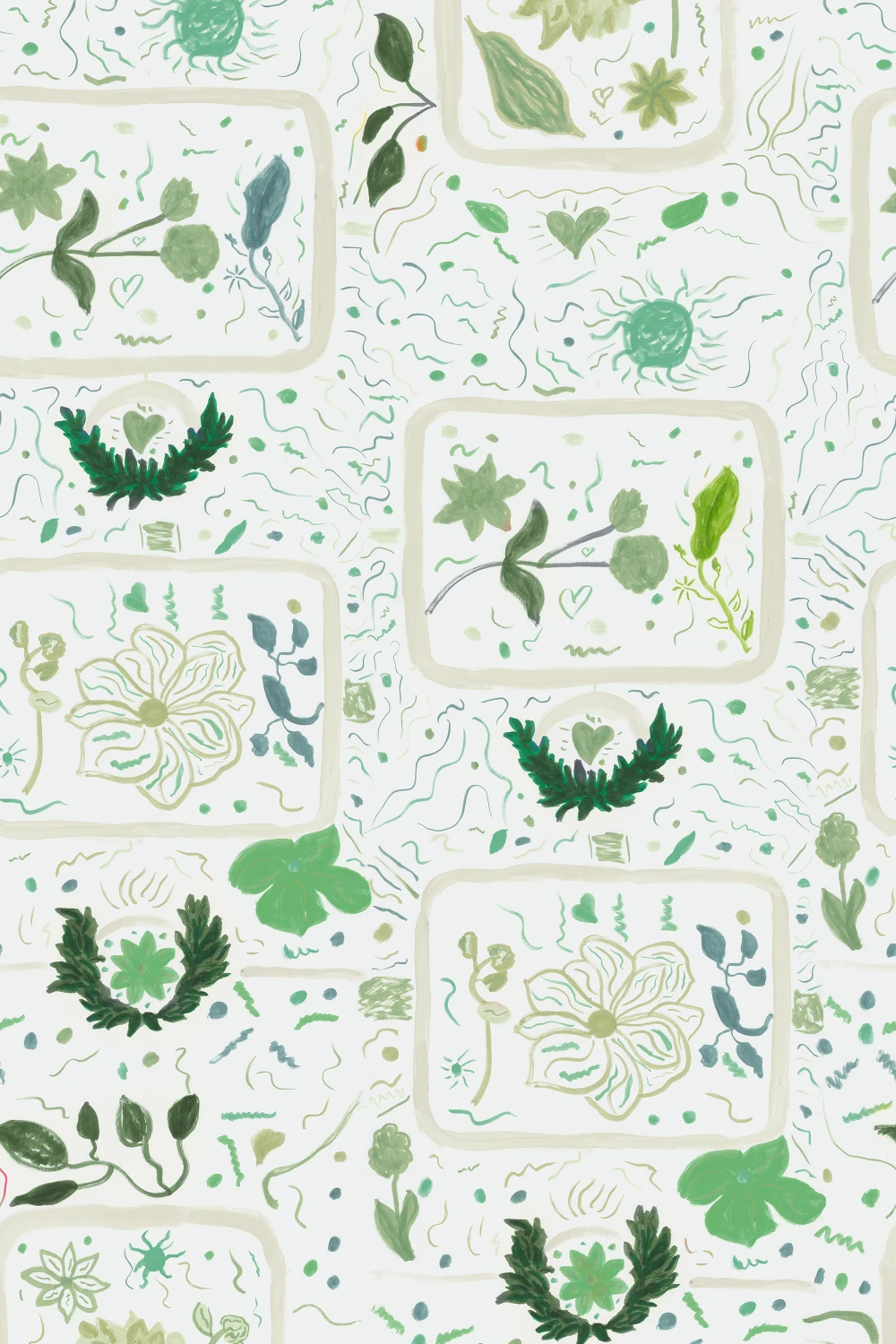 Rebel Walls x John-John omarmt de natuur met Reverie Green