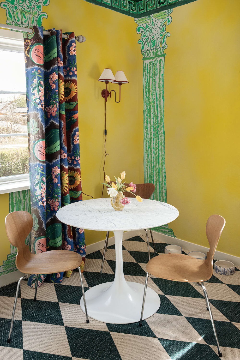 Rebel Walls x John-John Aegis Yellow: Classical Elegance