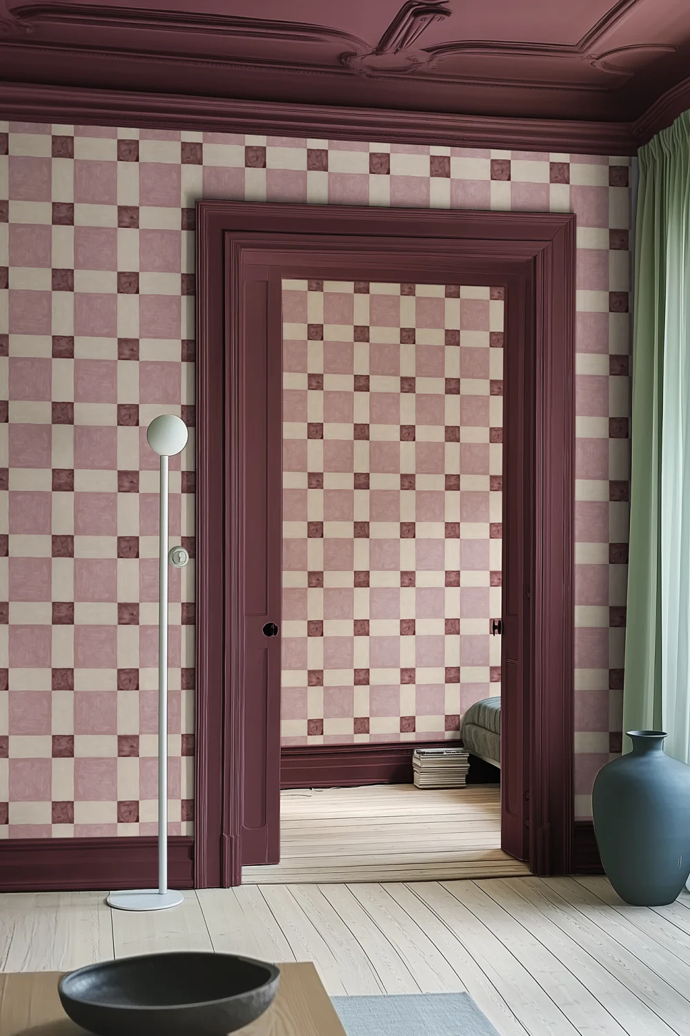 Chic Artisan Square in Pink