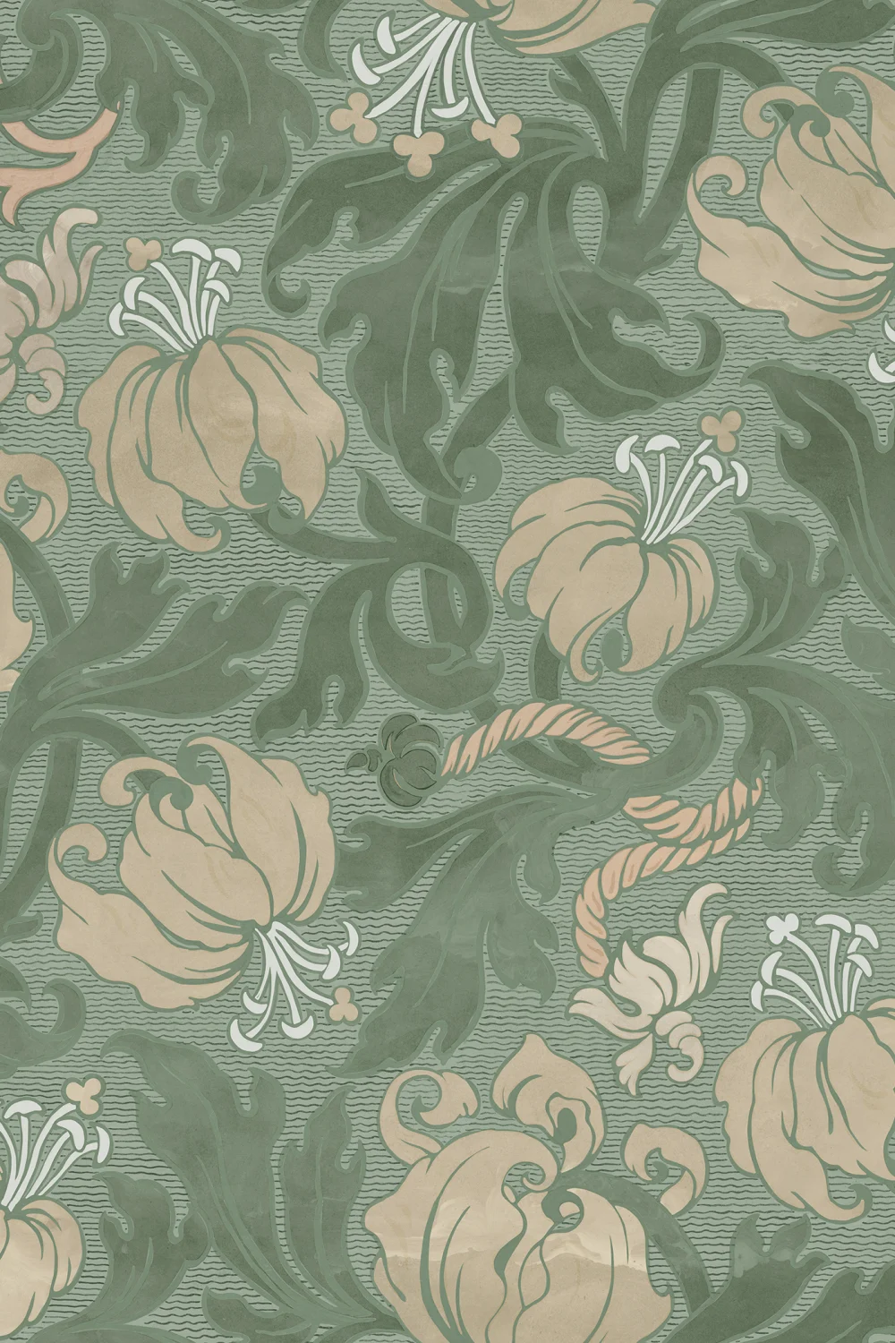 Midnight Peony Elegance