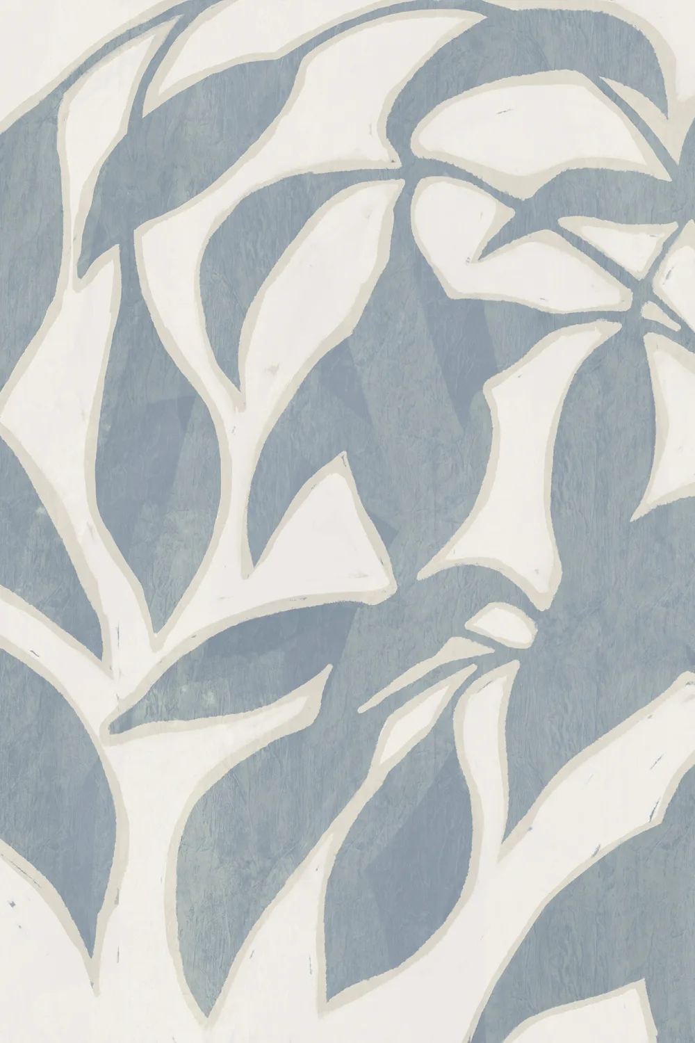 Blue Leaf Elegance