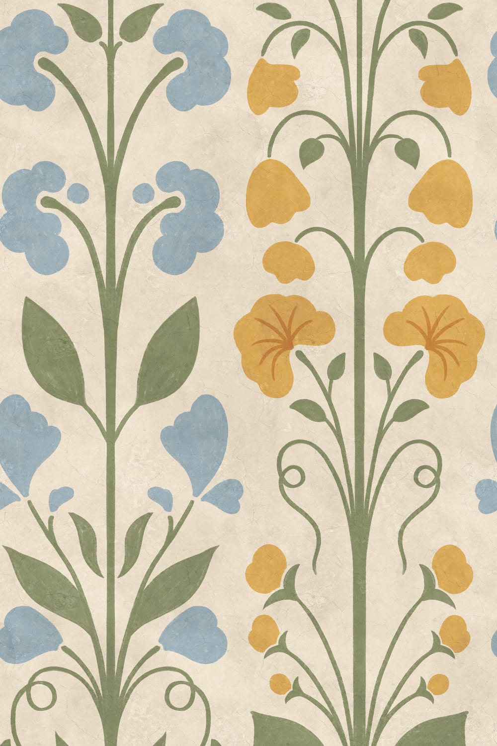 Bold Folk Blooms