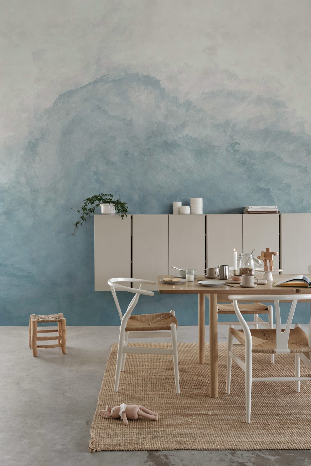 Serene Hues: Abstract Watercolor