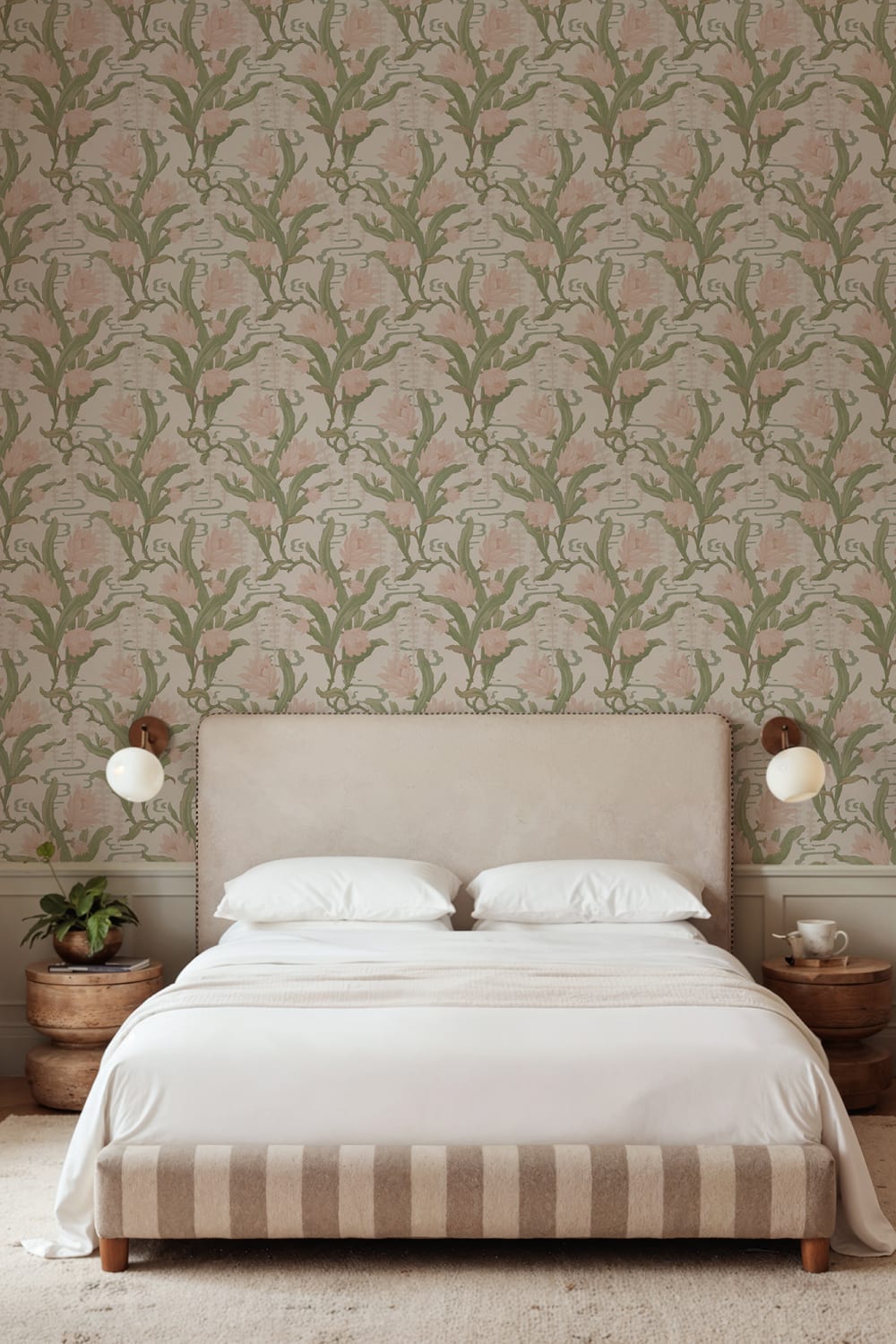 Floral Serenity in Pink Hues