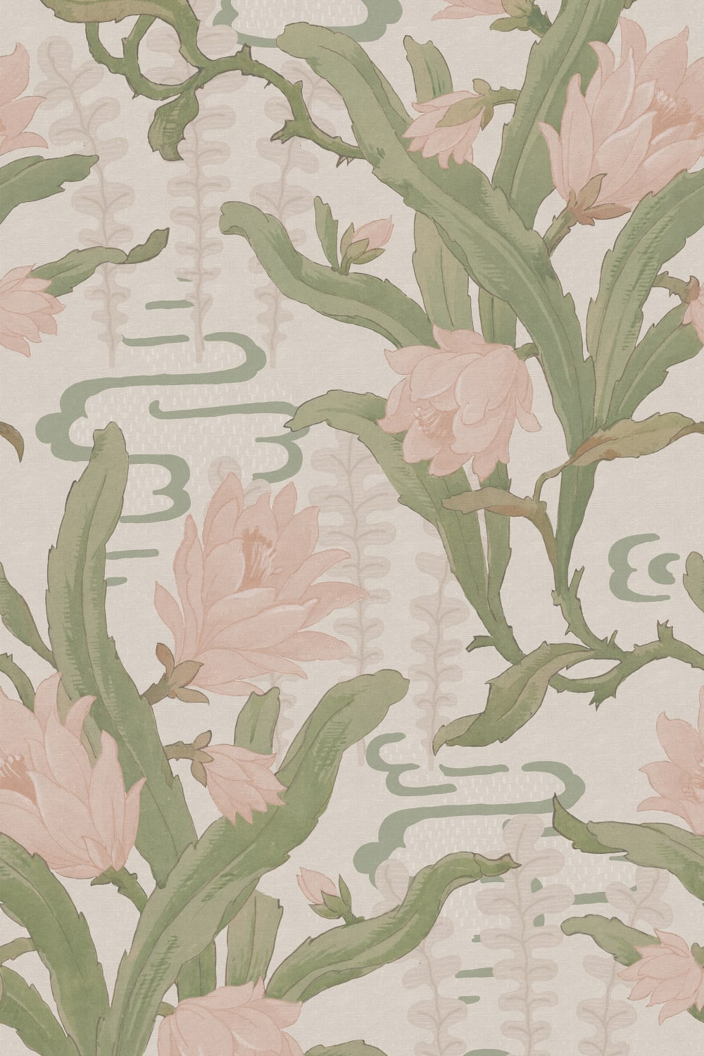 Floral Serenity in Pink Hues