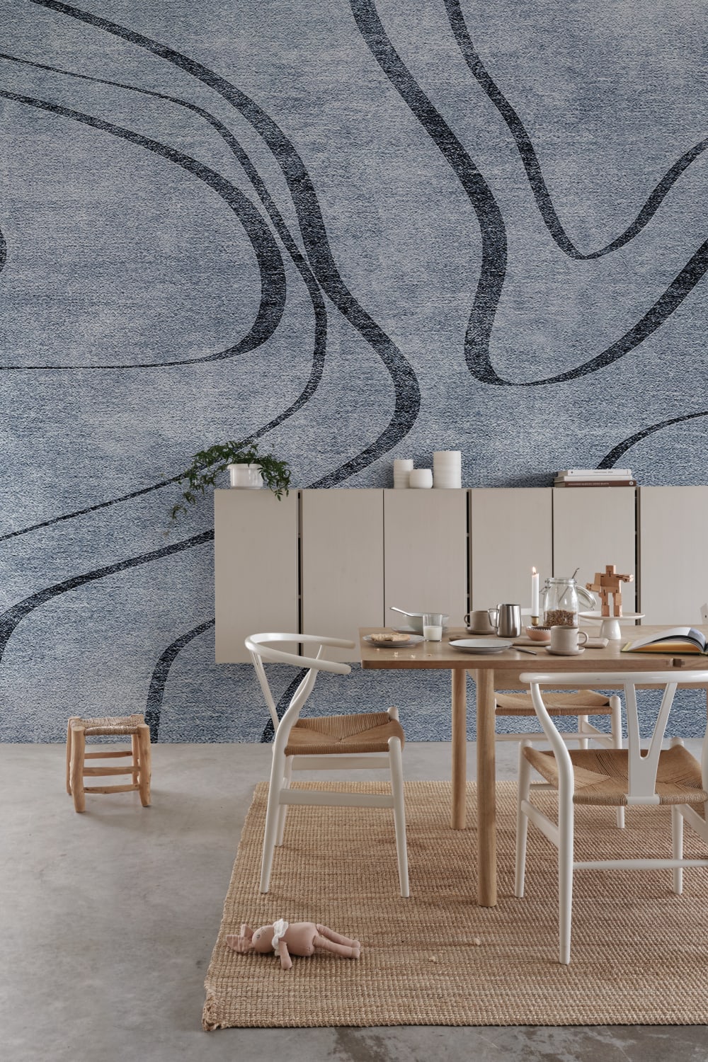 Koble av med Serene Blue Waves