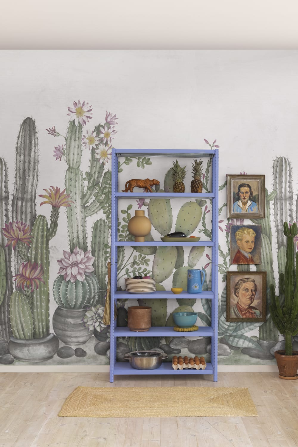 Playfull Cactus, Ivory