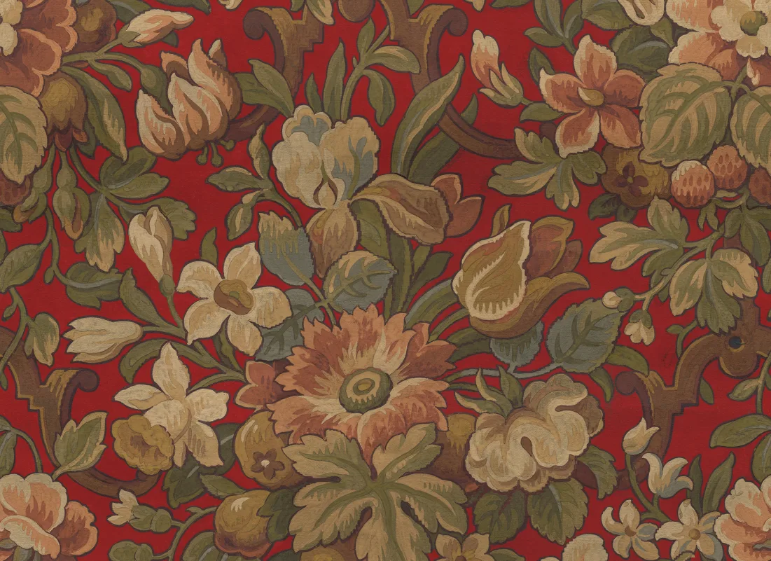 Vintage Garden Velvet - Rebel Walls