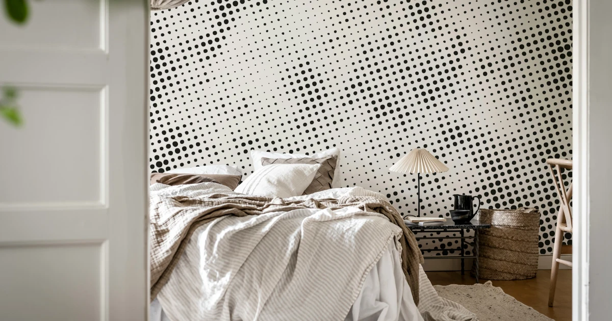 White Raster Image Raster, Black & White - Rebel Walls