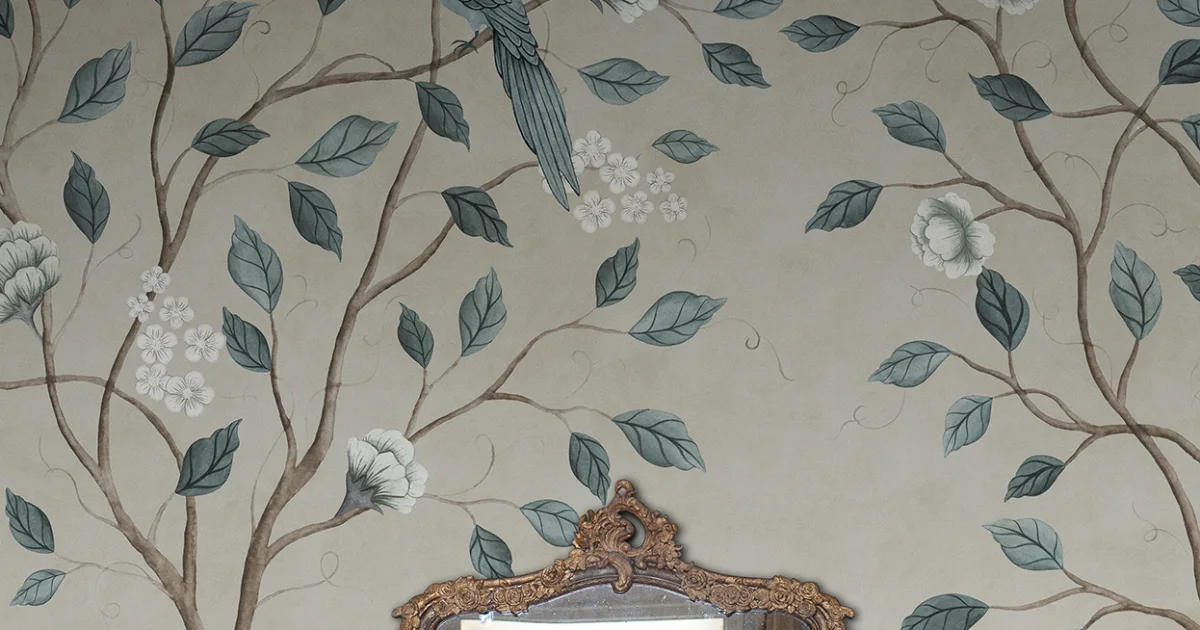 Chinoiserie Dream, Blue Wallpaper | Satisfaction Guarantee - Rebel Walls