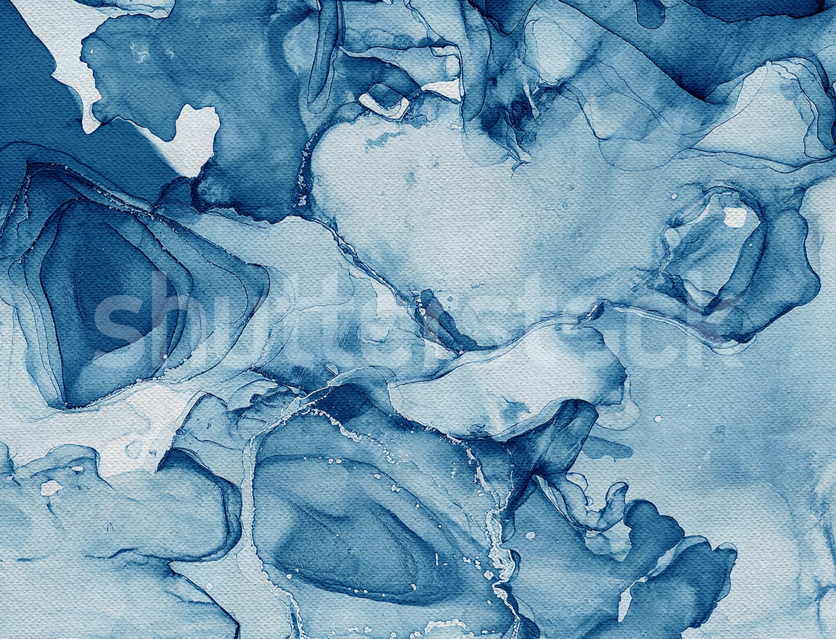 Blue Watercolors