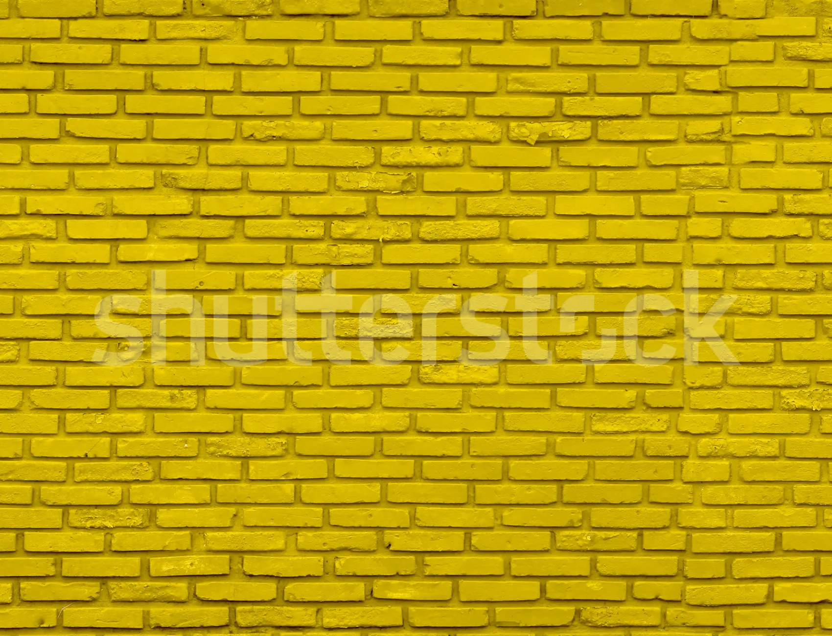 Brick Wall in Yellow