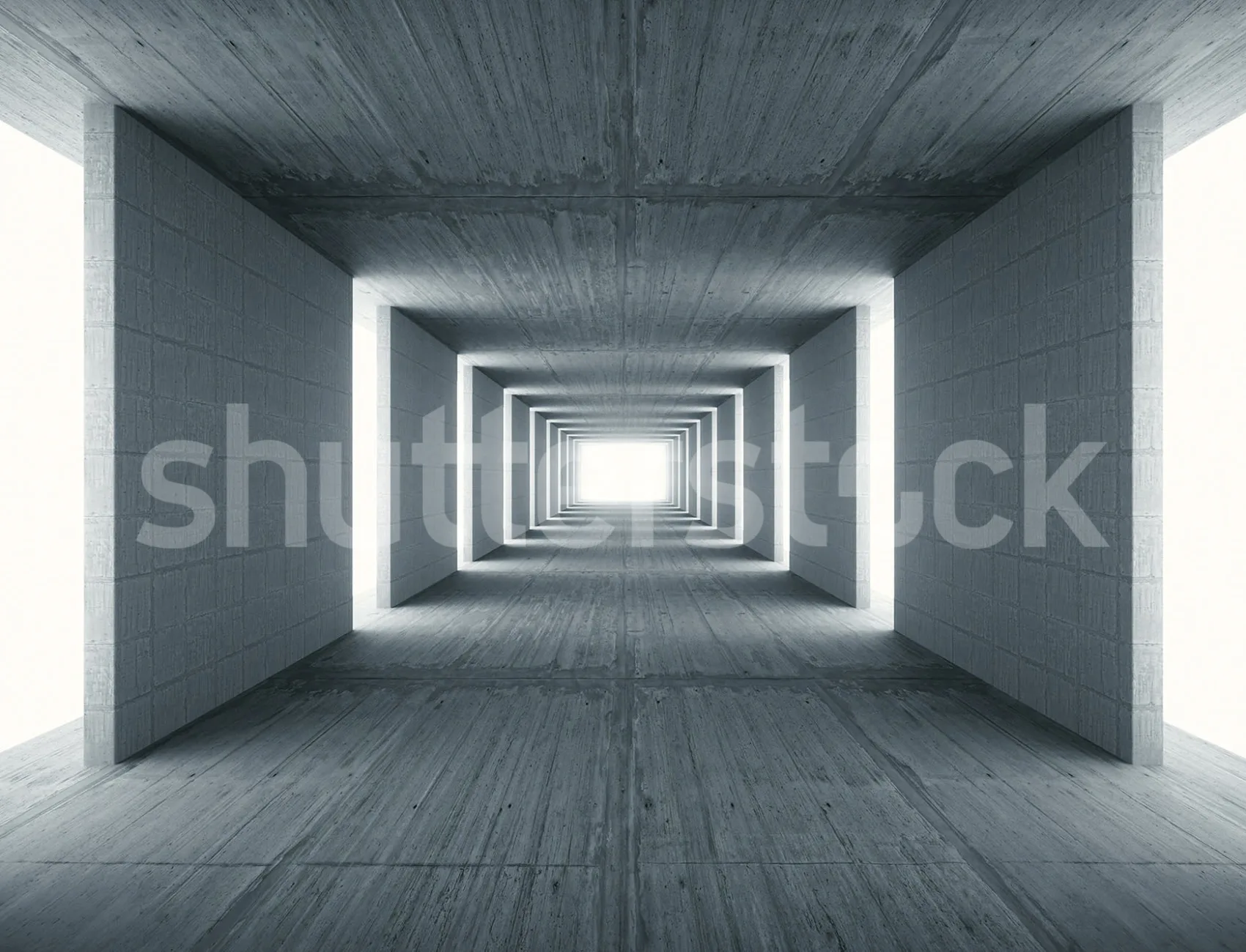 Fascinerende tunnel med 3D-effekt