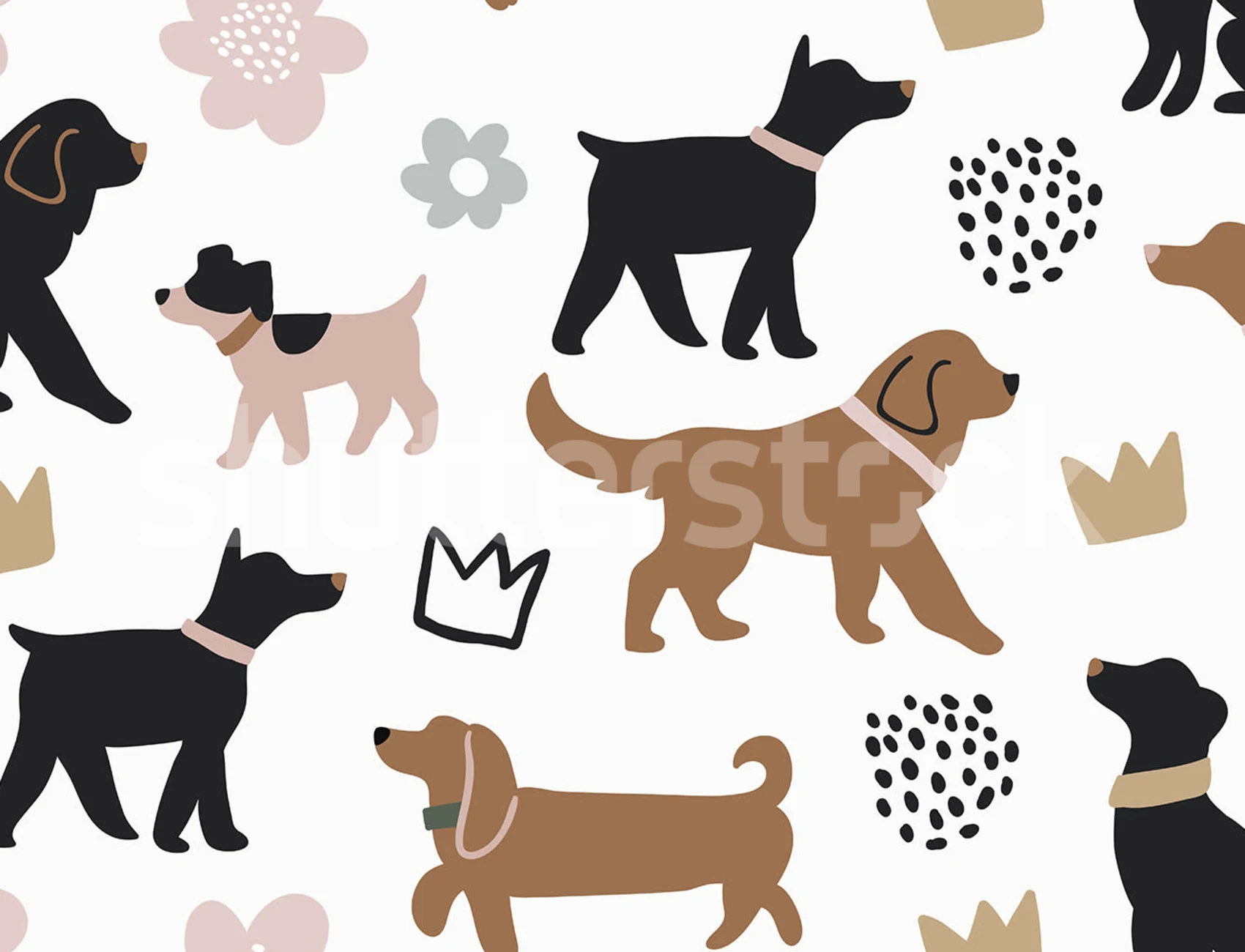 Puppy Parade Brown