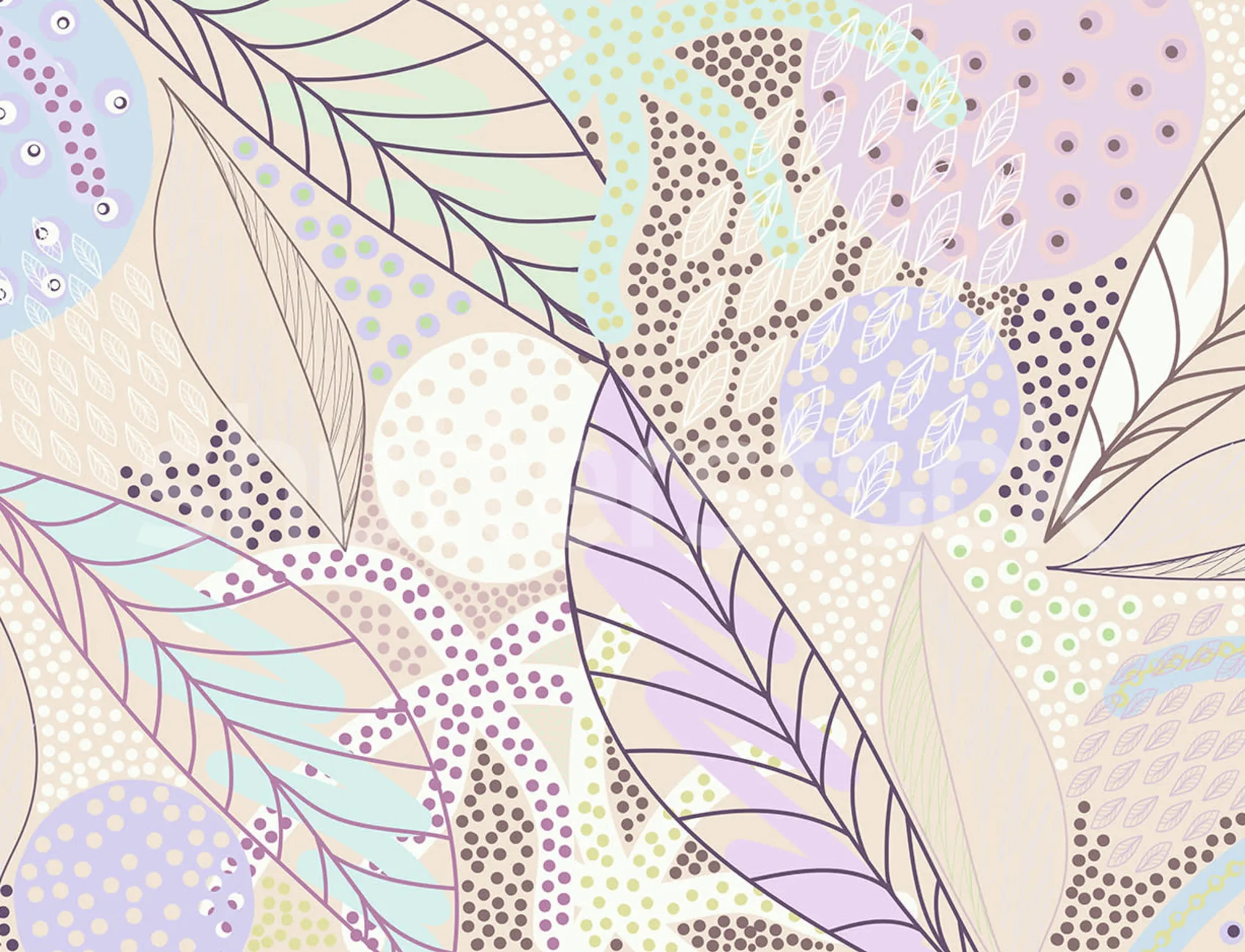 Élégance de la feuille de lilas